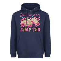Navy just one more chapter valentine's day olivia Heavyweight Hoodie - OliviaCreatesArt