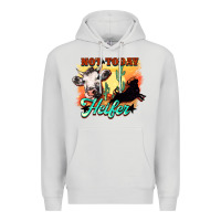 Dove Grey Not today Heifer Premium Hoodie - HowdyJamesFarm