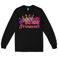 Black birthday princess Long Sleeve Tee - Artiststas