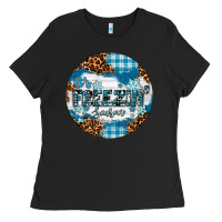 Black It's Freezin' Season Ladies Tee - RanaPortraitStore