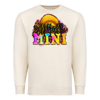 Sandshell softball mini Premium Sweatshirt - OliviaCreatesArt