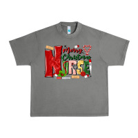 Tornado merry christmas nurse Urban Heavy Tee - MaliasSmallBusiness
