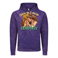 Cloud Purple bring me flowers cowboy Vintage Hoodie - NancyCooperArtShop