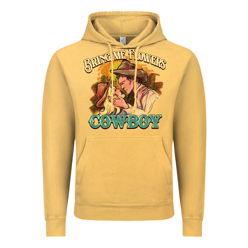 Bring Me Flowers Cowboy Vintage Hoodie by NancyCooperArtShop | Teevron