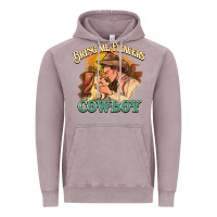 Vintage Zinc bring me flowers cowboy Vintage Hoodie - NancyCooperArtShop
