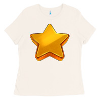 Bone 3d golden stars Ladies Tee - AdoDesignShop