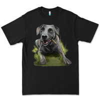 Black Texas Blue Lacy Dog Premium Tee - LillyAllenDesigns