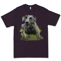 Plum Texas Blue Lacy Dog Premium Tee - LillyAllenDesigns