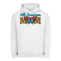 Pigment Lunar Rock All American Mom Butterfly Urban Hoodie - LillyAllenDesigns