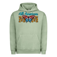 All American Mom Butterfly Urban Hoodie | Teevron