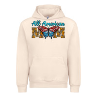 Sandshell All American Mom Butterfly Urban Hoodie - LillyAllenDesigns