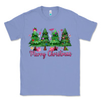 Colony Blue Merry Christmas Nurse trees Classic Tee - MaliasSmallBusiness