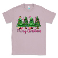 Lilac Merry Christmas Nurse trees Classic Tee - MaliasSmallBusiness