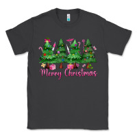 Smoke Merry Christmas Nurse trees Classic Tee - MaliasSmallBusiness