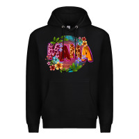 Black Mama Mother's Day Premium Hoodie - CowGirlArtShop
