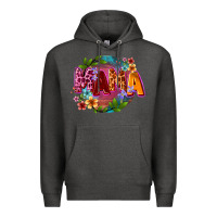 Charcoal Heather Mama Mother's Day Premium Hoodie - CowGirlArtShop