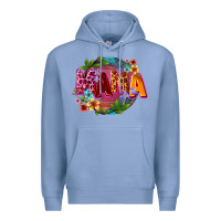 Colony Blue Mama Mother's Day Premium Hoodie - CowGirlArtShop