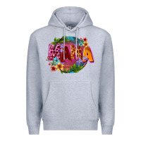 Heather Grey Mama Mother's Day Premium Hoodie - CowGirlArtShop