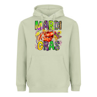 Matcha mardi gras crawfish olivia Heavyweight Hoodie - OliviaCreatesArt
