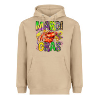 Mushroom mardi gras crawfish olivia Heavyweight Hoodie - OliviaCreatesArt