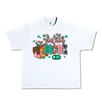White birthday mode on Urban Heavy Tee - MaliasSmallBusiness