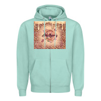 Seafoam happy mother's day with roses Zipper Hoodie - TumblerDesignByShophia