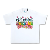 White not perfect awesome Urban Heavy Tee - JahusDesignShop