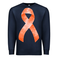 Navy kidney cancer ribbon fa element Premium Sweatshirt - FaDigitalArtStudio
