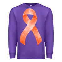 Purple kidney cancer ribbon fa element Premium Sweatshirt - FaDigitalArtStudio
