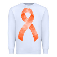 White kidney cancer ribbon fa element Premium Sweatshirt - FaDigitalArtStudio