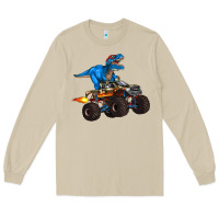 Mushroom monster truck and  t rex dinosaur Long Sleeve Tee - Artiststas