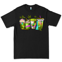 Black coffee cups Premium Tee - NancyCooperArtShop
