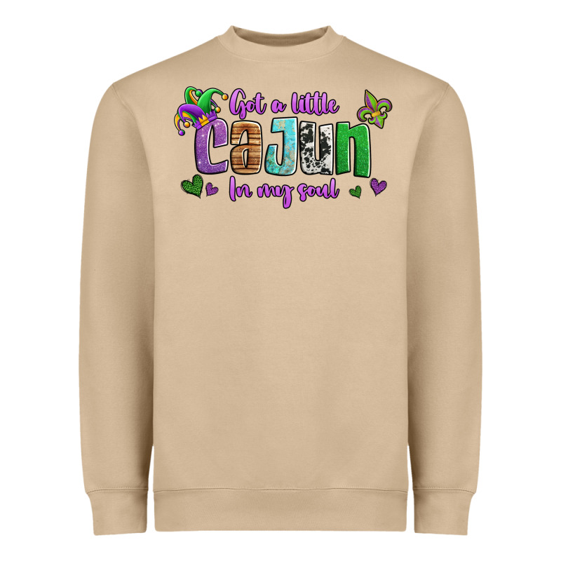 Got A Little Cajun In My Soul Heavyweight Sweatshirt by Jasminsmagicworld | Teevron