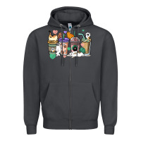 Smoke Cat coffee cups Zipper Hoodie - HowdyJamesFarm