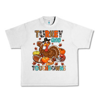 Lunar Rock turkey and touchdowns Urban Heavy Tee - MaliasSmallBusiness