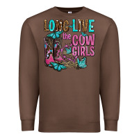 Chestnut long live the cowgirls olivia Premium Sweatshirt - OliviaCreatesArt