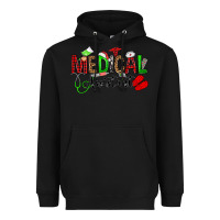 Black medical assistant christmas Heavyweight Hoodie - OliviaCreatesArt