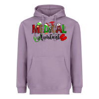 Lavender medical assistant christmas Heavyweight Hoodie - OliviaCreatesArt