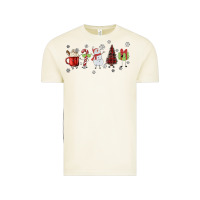 Vintage Arctic Cartoon Christmas Characters Vintage Tee - MaliasSmallBusiness