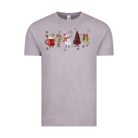 Vintage Zinc Cartoon Christmas Characters Vintage Tee - MaliasSmallBusiness