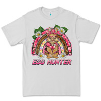 Easter Pink Camouflage Egg Hunter  Bunny Rainbow Premium Tee | Teevron