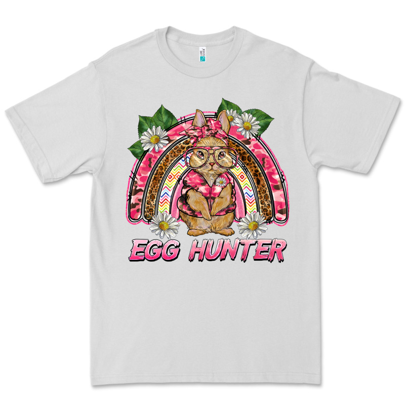 Easter Pink Camouflage Egg Hunter  Bunny Rainbow Premium Tee by BarkalooDesign | Teevron