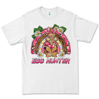 White easter pink camouflage egg hunter  bunny rainbow Premium Tee - BarkalooDesign