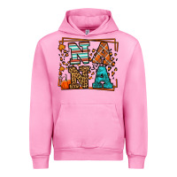 Fuchsia Pink Fall Autumn Leopard Nana Urban Hoodie - LillyAllenDesigns