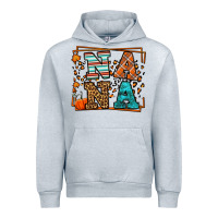 Heather Grey Fall Autumn Leopard Nana Urban Hoodie - LillyAllenDesigns