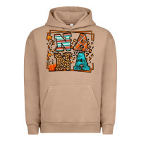 Pigment Burro Fall Autumn Leopard Nana Urban Hoodie - LillyAllenDesigns