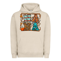 Pigment French Oak Fall Autumn Leopard Nana Urban Hoodie - LillyAllenDesigns