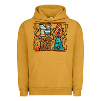 Pigment Peanut Butter Fall Autumn Leopard Nana Urban Hoodie - LillyAllenDesigns