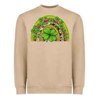 Mushroom western st patricks rainbow Heavyweight Sweatshirt - Jasminsmagicworld