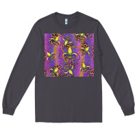 Smoke mardi gras fleur de lis Long Sleeve Tee - RanaPortraitStore
